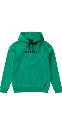 2024 Mystic Hommes Pull  Capuche Icon 35104.230131 - Bright Green